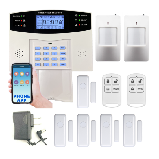 Wireless Cellular Alarm System for Home or House, Call, Text, & Smart Phone App image {1}