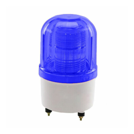 Rotary LED Strobe Alarm Lamp Light Siren LED Warning Light Belt Voice 220/48/12V image {5}