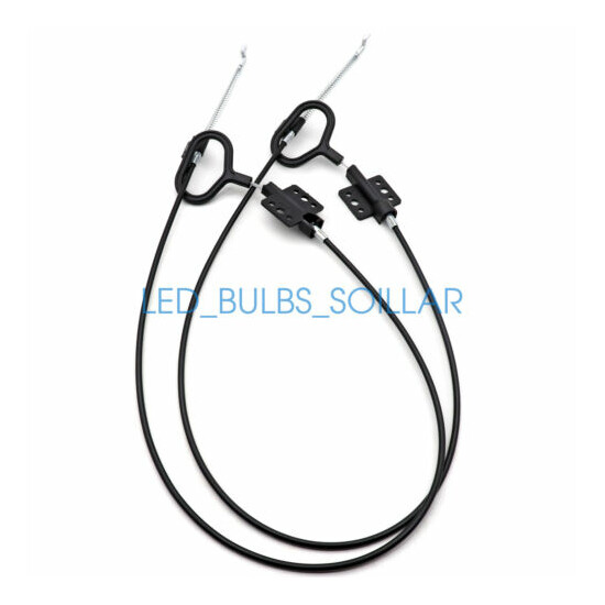 2Pcs Sofa Recliner Cables Recliner Release Pull Cables D-Ring Handle Replacement image {2}