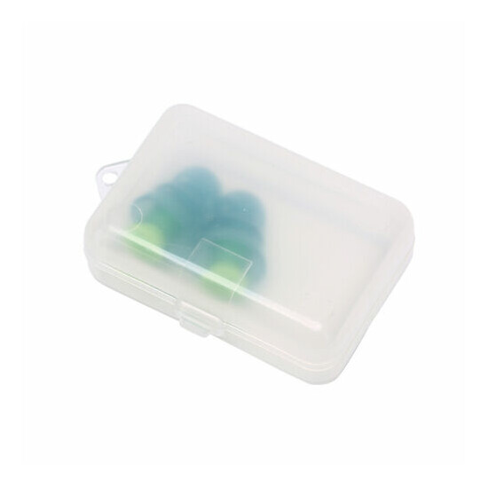 1Pair Noise Cancelling Hearing Protection Earplugs Reusable Silicone Ear pY-dm image {1}