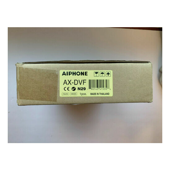 Aiphone AX-DVF Video Door Station, Flush Mount Stainless Steel Cover  image {2}