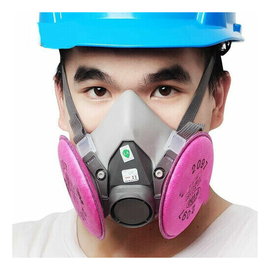 6200+2097 Gas mask Suit Respirator Painting Spraying Face image {1}