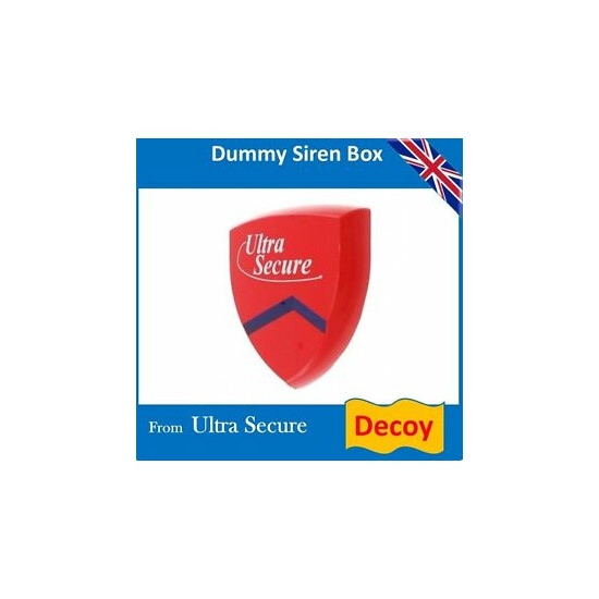 Decoy Alarm Siren Box (Dummy) & Flashing LED image {1}