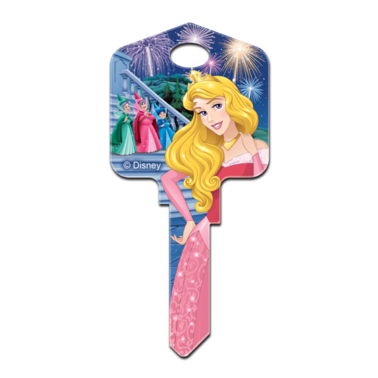 Princess Aurora House Key - Collectable Key - Disney - Princesses image {2}