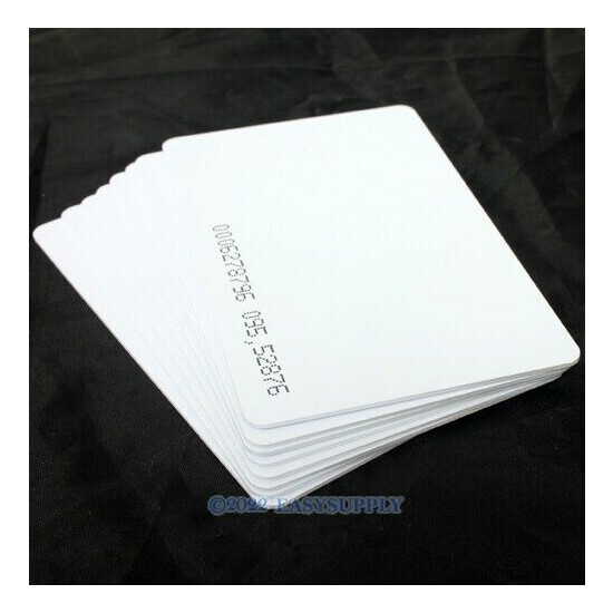 50pcs Access Control And Time Clock Use125Khz ID RFID Proximity Cards image {1}