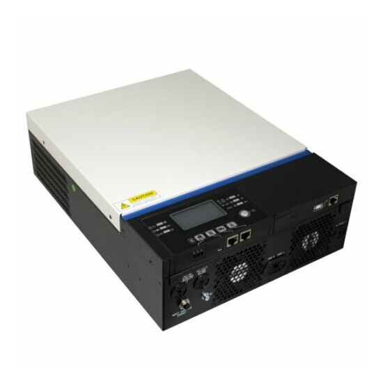 48V 5000W 220-230V Pure Sine Wave Solar Inverter 80A MPPT Charge Controller USA image {3}