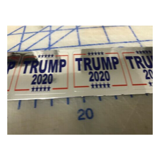  Funny TRUMP 2020 Hard Hat Sticker Construction Decal  image {1}
