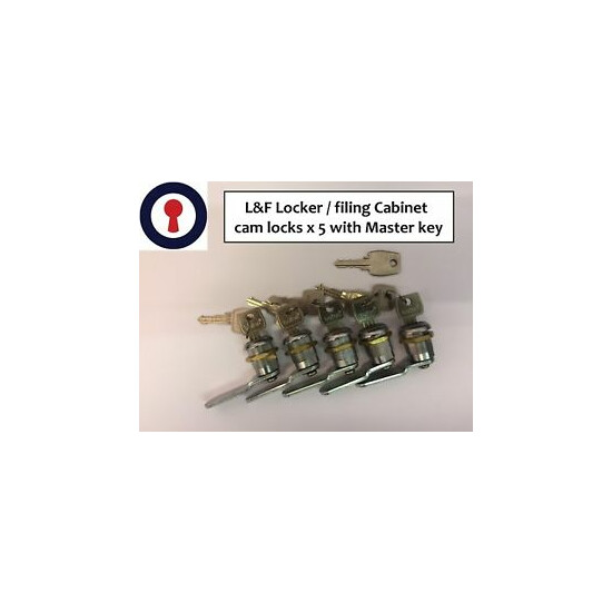 Cam locks for Lockers and filing cabinets 22mm 1st P&P image {1}