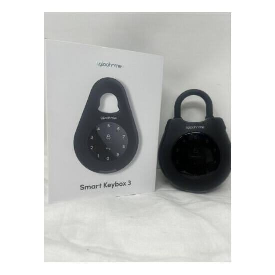 Igloohome Smart Lock Box 3 - Electronic Keybox for Safe Storage - Control Access image {1}