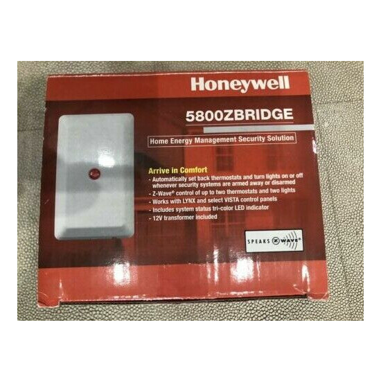 Honeywell 5800ZBRIDGE Energy Management Module Vista security system Zwave NIB image {2}
