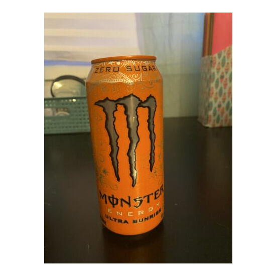 Monster Energy Drink Diversion Stash Can Safe 16 fl oz (orange) image {1}