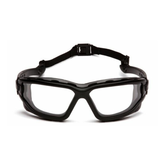 Pyramex I-Force Dual Pane Anti Fog Safety Glass Goggle, workwear, airsoft, paint image {3}