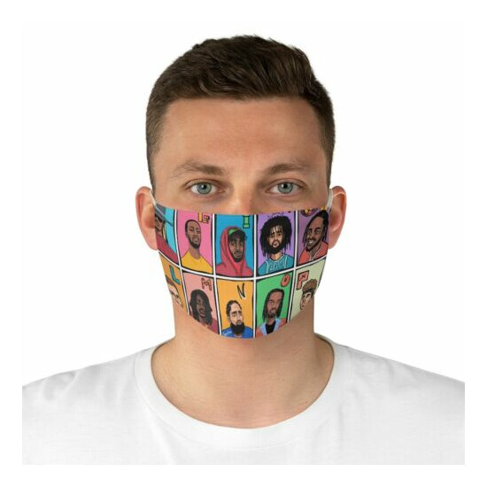 Rap Fabric Face Mask image {5}