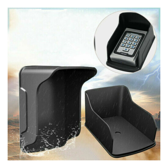 Protective Rain Cover Waterproof Access Control For Rfid Metal Cover Keypad image {1}