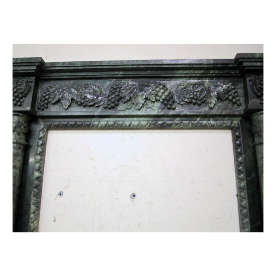 Door Surround - Grand Entry – Grape Carvings – Column Mantle - Stone Pillar image {2}