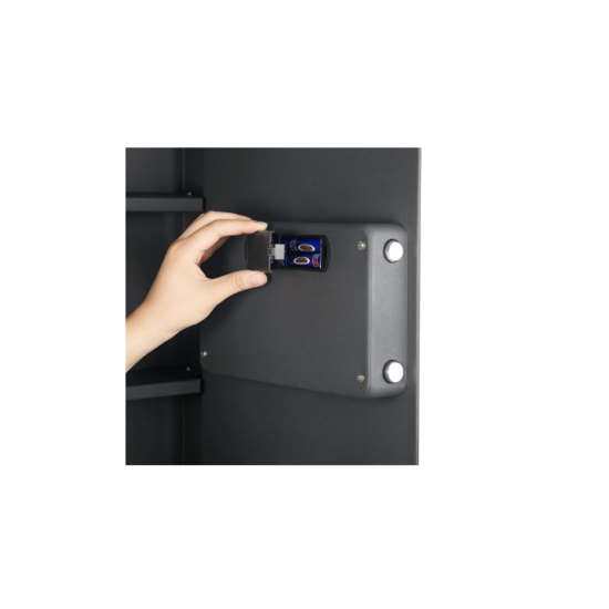 Electronic Wall Safe Hidden Lock Automatic LED Keypad Theft Alarm Security Large image {4}