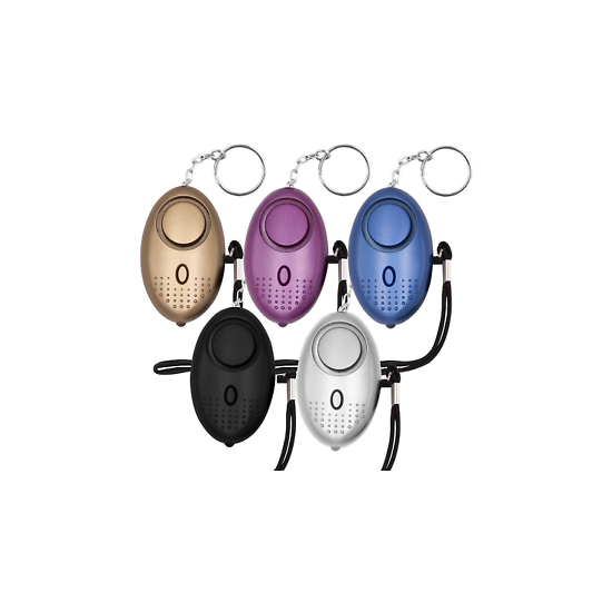 Safe Sound Personal Alarm 5 Packs 140DB Loud Personal Security Alarm Keychain image {1}