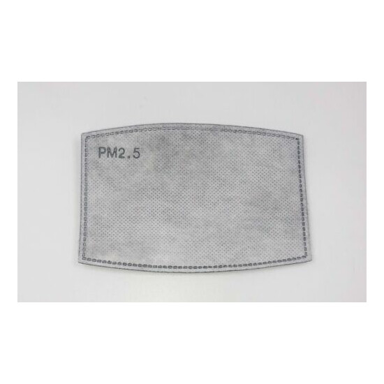 Reusable Face Mask with Filter Pocket and PM2.5 Filter Included image {9}