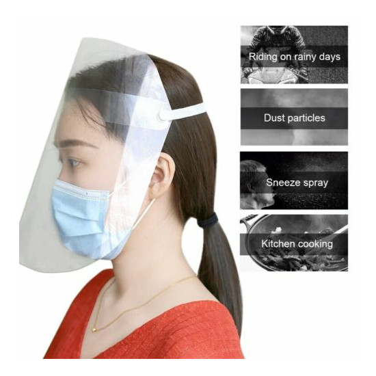 Face Shield (Visor)(Protector)(Plastic) image {1}