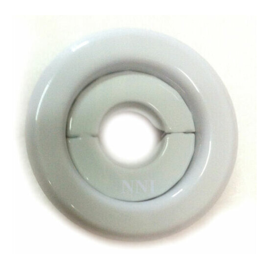 Replacement Split Fire Sprinkler Recessed Escutcheon White- 1/2" IPS  image {3}