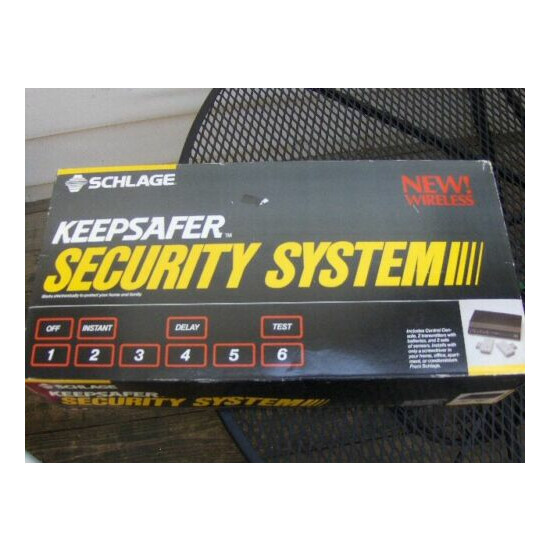 Schlage Keepsafer Security System Vintage NEW FREE S/H image {1}