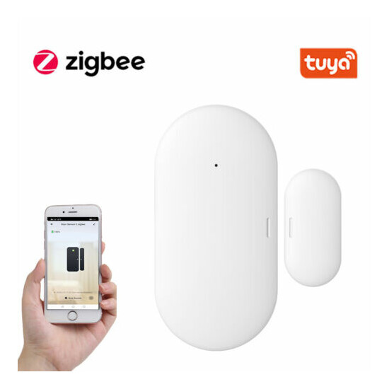 1-3X TUYA ZIGBEE Door&Window Sensor Smart Home Alarm Security Sensor TUYA APP image {1}
