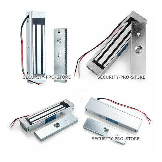 DC12V Electric Magnetic Lock for Door Access Control/Door Intercom 180KG Force image {2}