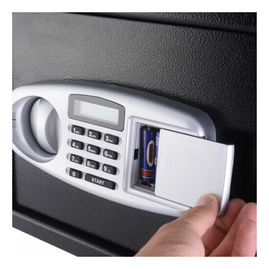 Topbuy Topnuy Digital Safe Box Lockable Case for Deposit Cash Vault Jewelry image {4}