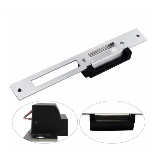 12V Aluminum Alloy Electric Lock Door Access Control System Fail Secure Strong image {1}
