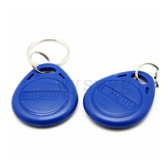 100pcs RFID Proximity ID Token Tag Key Ring a Part of Wiegand26 Access control image {2}
