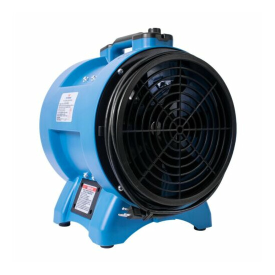 XPOWER X-12,1/2 HP Variable Speed Confined Space Ventilation Exhaust Blower Fan  image {3}