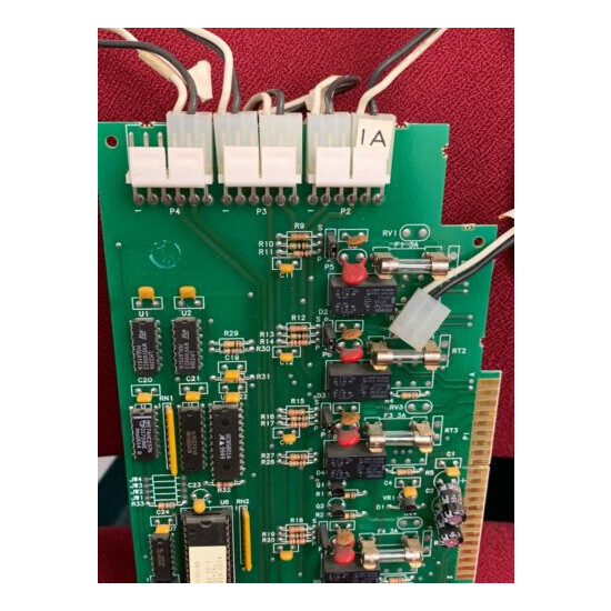 Simplex Fire Alarm 565-453 Rev D Signal Card Assy-2-OR-6-CKT Assembly image {3}