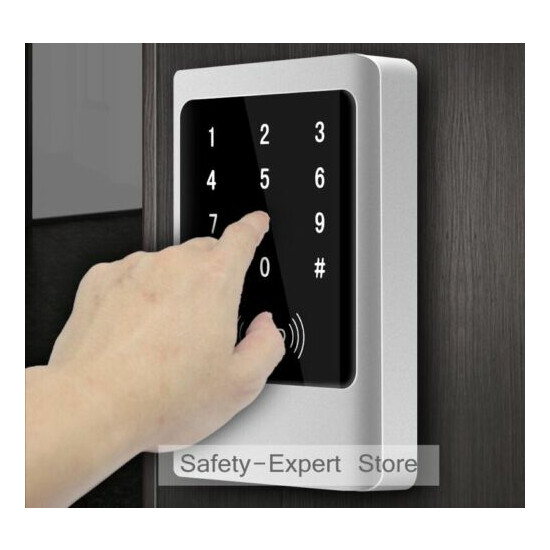 IP68 Waterproof Touch RFID Card&Password Door Access Control Keypad+Wiegand26 image {3}