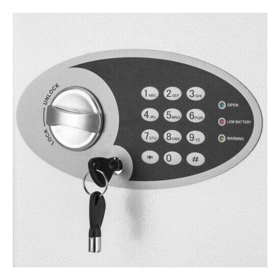 Barska 48 Key Safe Digital Electronic Cabinet Security Lock Storage Box AX12658 image {4}