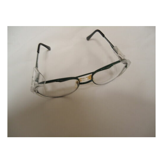 Titmus Challenger Green with Clear Lenses Safety Glasses ANSI Z87.1-1989 image {1}