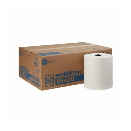 enMotion 89420 Touchless High Capacity Paper Towel Roll 8.2" x 700' White 6 Ct Thumb {2}