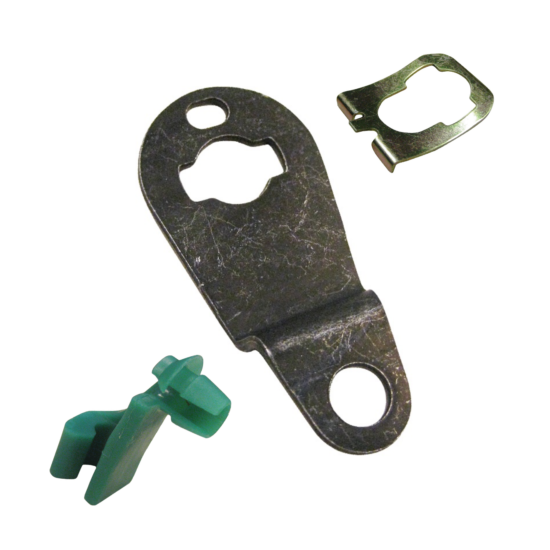 Strattec GM LH Driver Door Lock Pawl Metal Lever Cam Plastic Rod Retainer Clip Thumb {1}