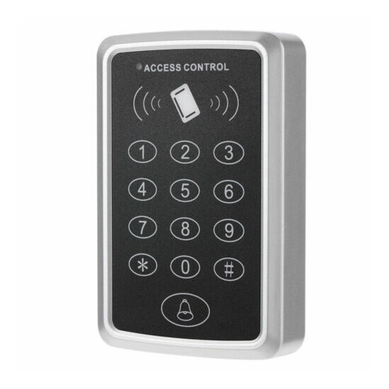12V Door RFID ID Card Password Entry Access Control Controller Set + 10 Keypads image {3}