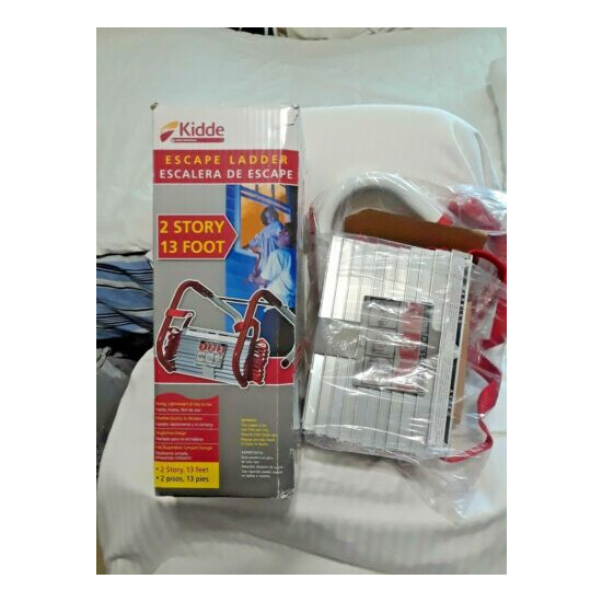KIDDE FIRE ESCAPE LADDER 2 STORY 13 FT. (NEW IN BOX) image {1}