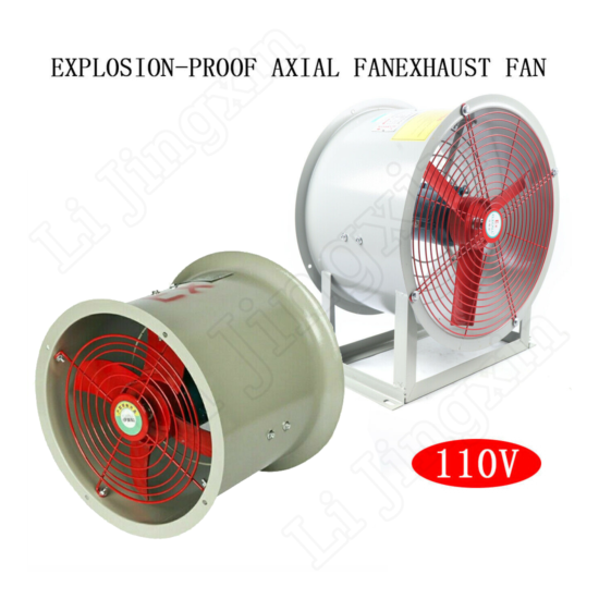 CBF-300 / CBF-400 Explosion-proof Axial Flow Fan Cast Aluminium Fan Blade Design image {1}
