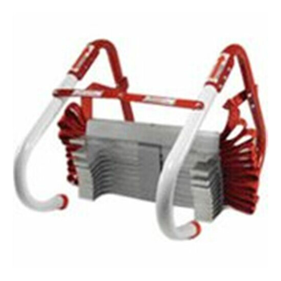 Portable Emergency Fire Escape Ladder Rope Metal Life Home Window Safety House image {4}