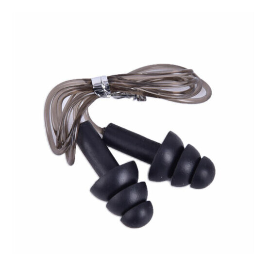 Earplugs Noise Reduction Silicone Soft Ear Plugs PVC Rope Earplugs ProtectivP-dm image {9}