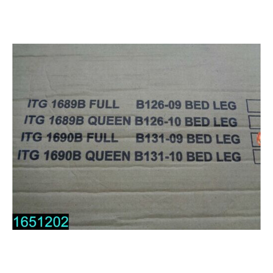 Twin Size Bed Legs 1990B, B131-09 image {4}