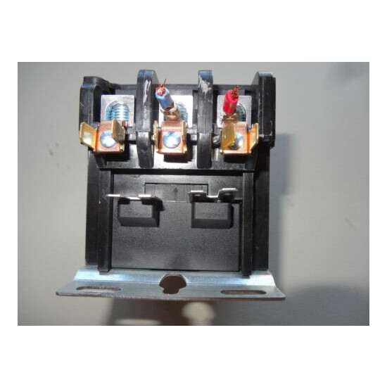 Definite Purpose Contactor DP36024F, 3 pole; 24VAC, 50/60HZ w/some wiring-"USED" image {3}