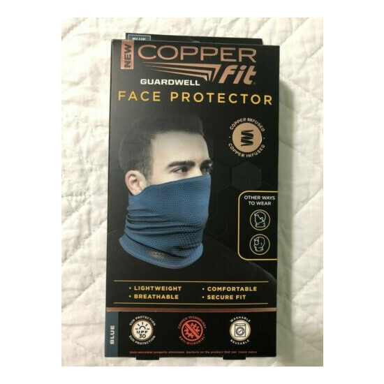 Copper Fit Guardwell Face Protectors ,Reusable Lightweight Breathable Mask - New image {4}