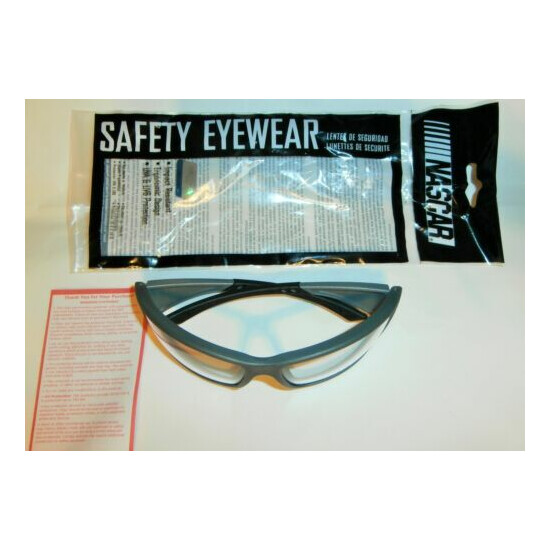 SAFETY Glasses EYEWEAR NASCAR Style 460 by Encon Safety Products Grey Frame New image {2}