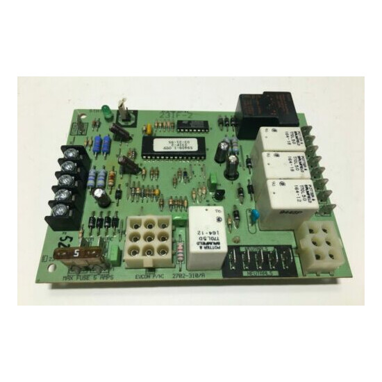 York Coleman Evcon 2702-310/A (green) Furnace Control Board 23IF-2 used #P525 image {1}