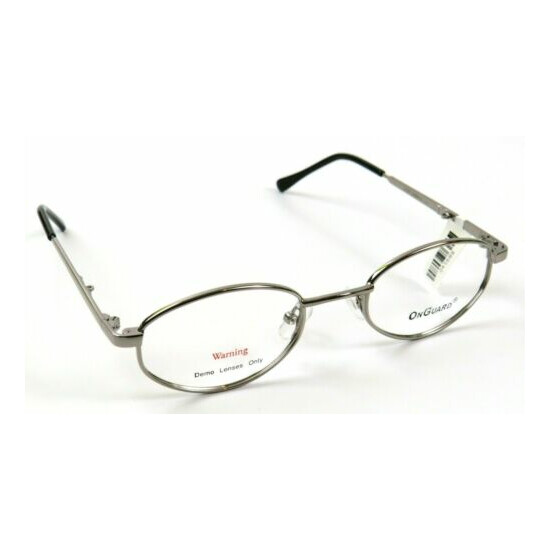 Hilco OnGuard Safety Glasses Frames OG 093 GUNM w/Side Shields, 48-21-135, NOS Thumb {1}