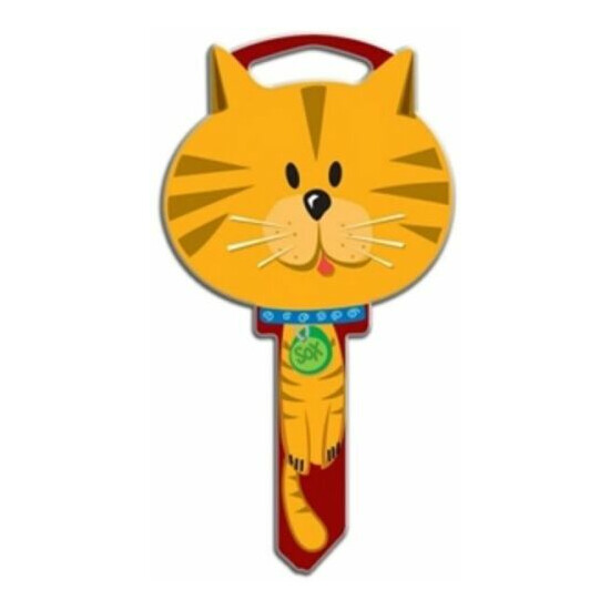 Cat Shaped House Key Blank - Collectable Key -Key Shapes - Fun Keys image {1}
