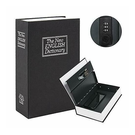 KYODOLED Diversion Book Safe with Combination Lock, Assorted Sizes , Colors  image {1}